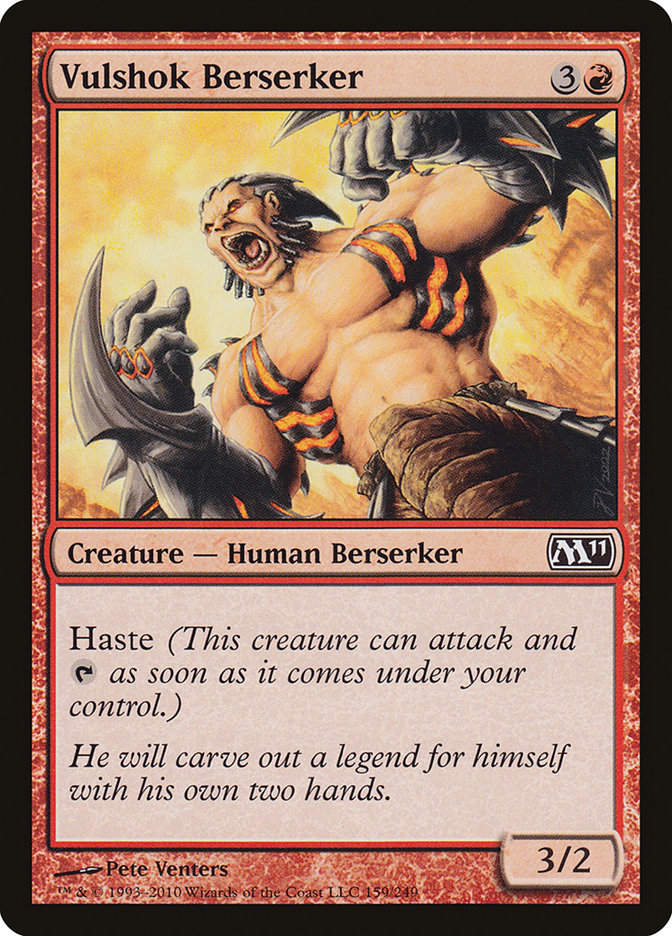 Vulshok Berserker [Magic 2011] | Chromatic Games