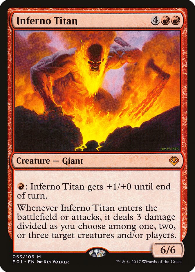 Inferno Titan [Archenemy: Nicol Bolas] | Chromatic Games