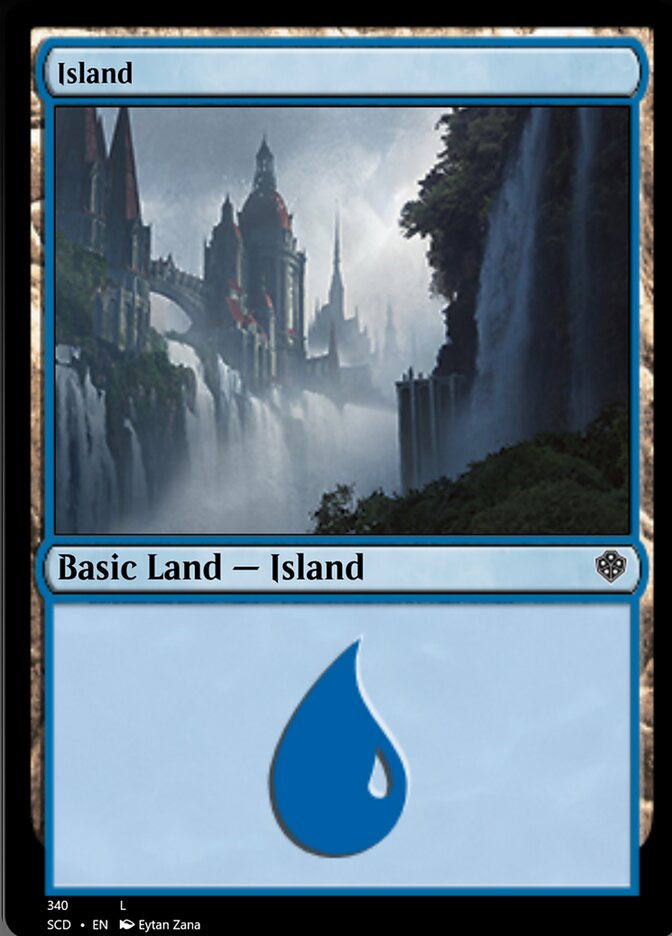 Island (340) [Starter Commander Decks] | Chromatic Games