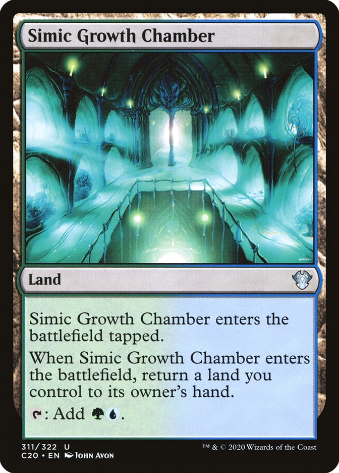 Simic Growth Chamber [Commander 2020] | Chromatic Games