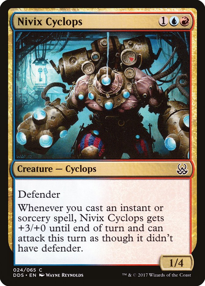 Nivix Cyclops [Duel Decks: Mind vs. Might] | Chromatic Games