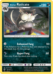 Alolan Raticate (82/147) [Sun & Moon: Burning Shadows] | Chromatic Games