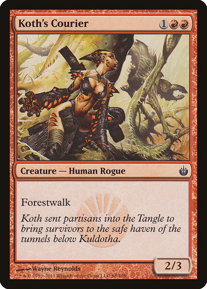 Koth's Courier [Mirrodin Besieged] | Chromatic Games
