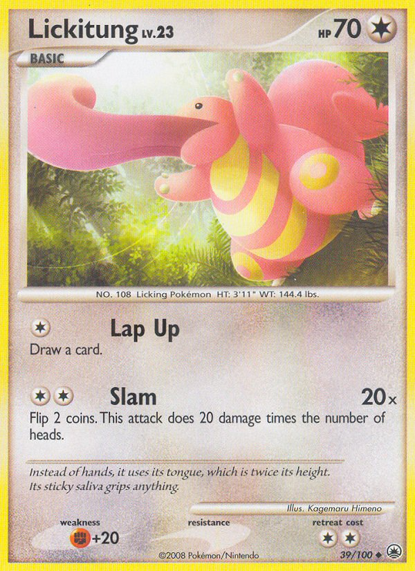 Lickitung (39/100) [Diamond & Pearl: Majestic Dawn] | Chromatic Games