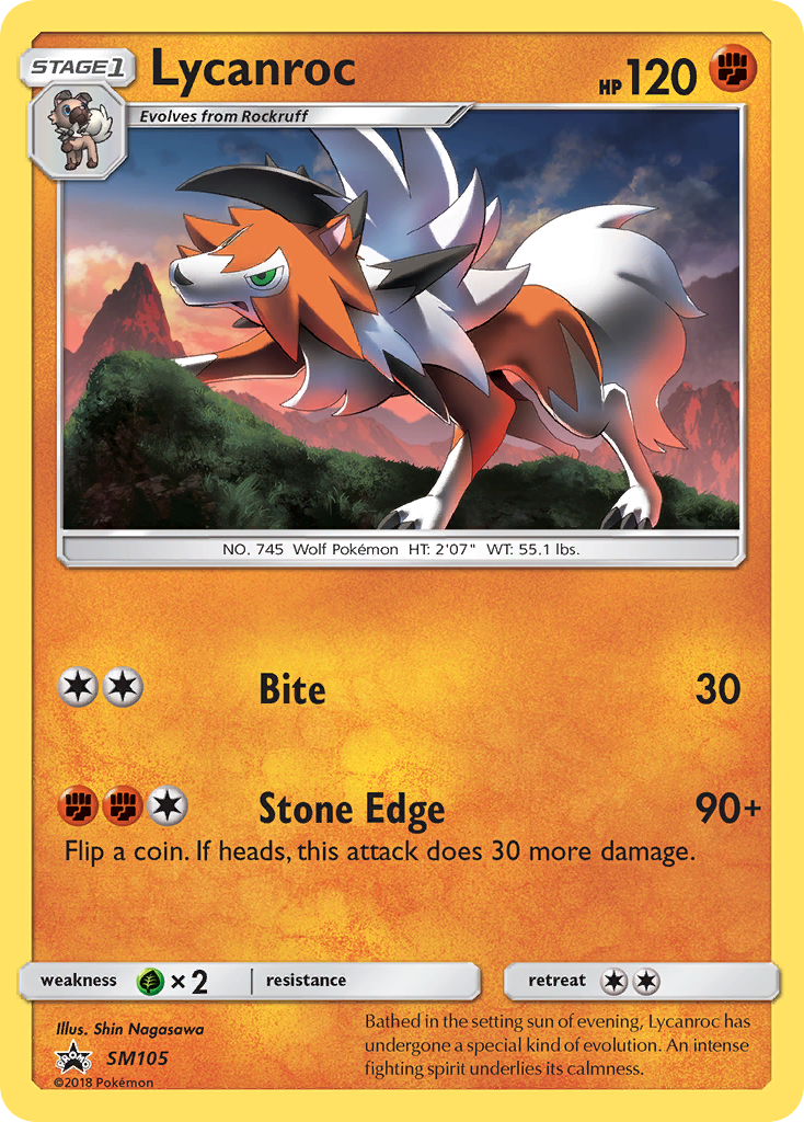 Lycanroc [SM Black Star Promos] | Chromatic Games