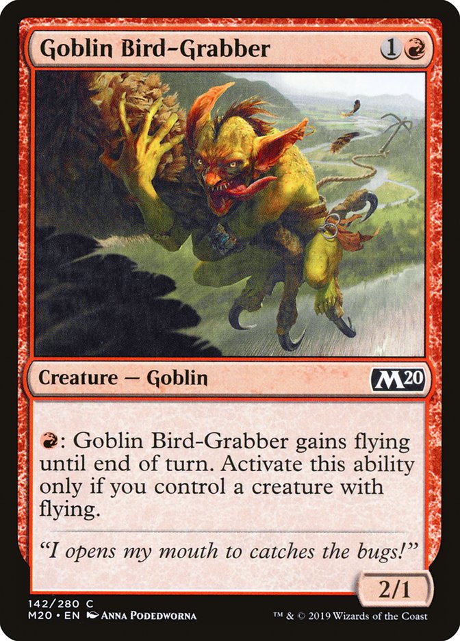 Goblin Bird-Grabber [Core Set 2020] | Chromatic Games