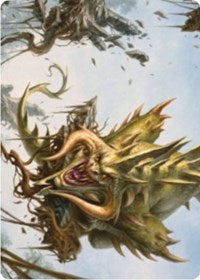 Canopy Baloth Art Card [Zendikar Rising Art Series] | Chromatic Games