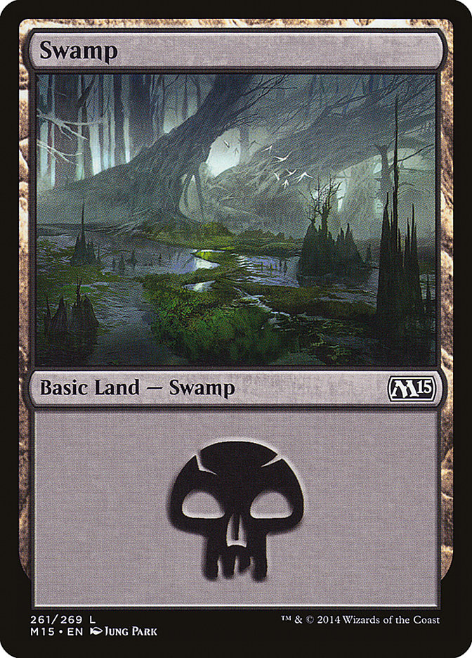 Swamp (261) [Magic 2015] | Chromatic Games