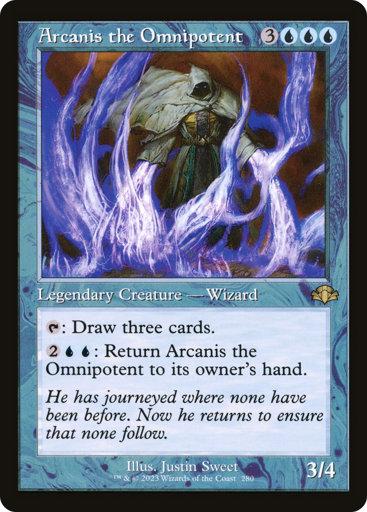 Arcanis the Omnipotent (Retro) [Dominaria Remastered] | Chromatic Games