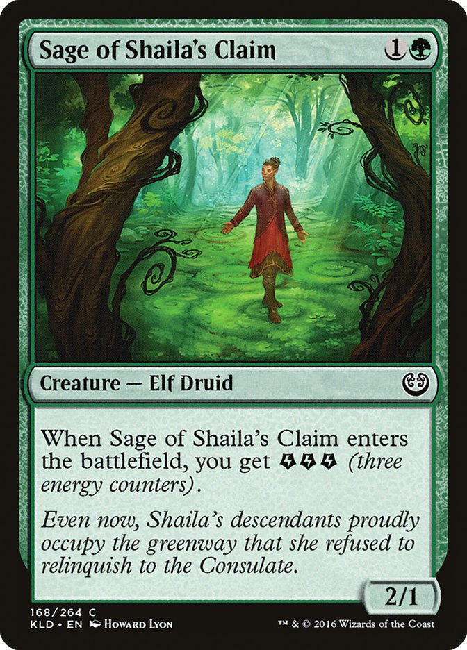 Sage of Shaila's Claim [Kaladesh] | Chromatic Games