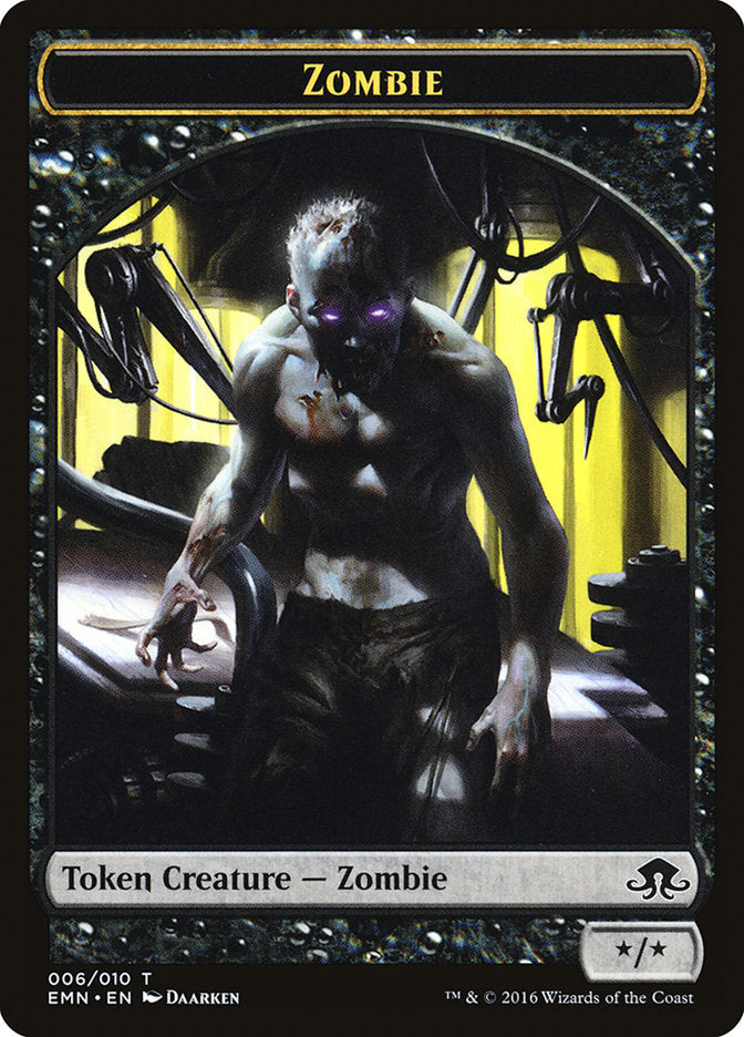 Zombie Token (006/010) [Eldritch Moon Tokens] | Chromatic Games