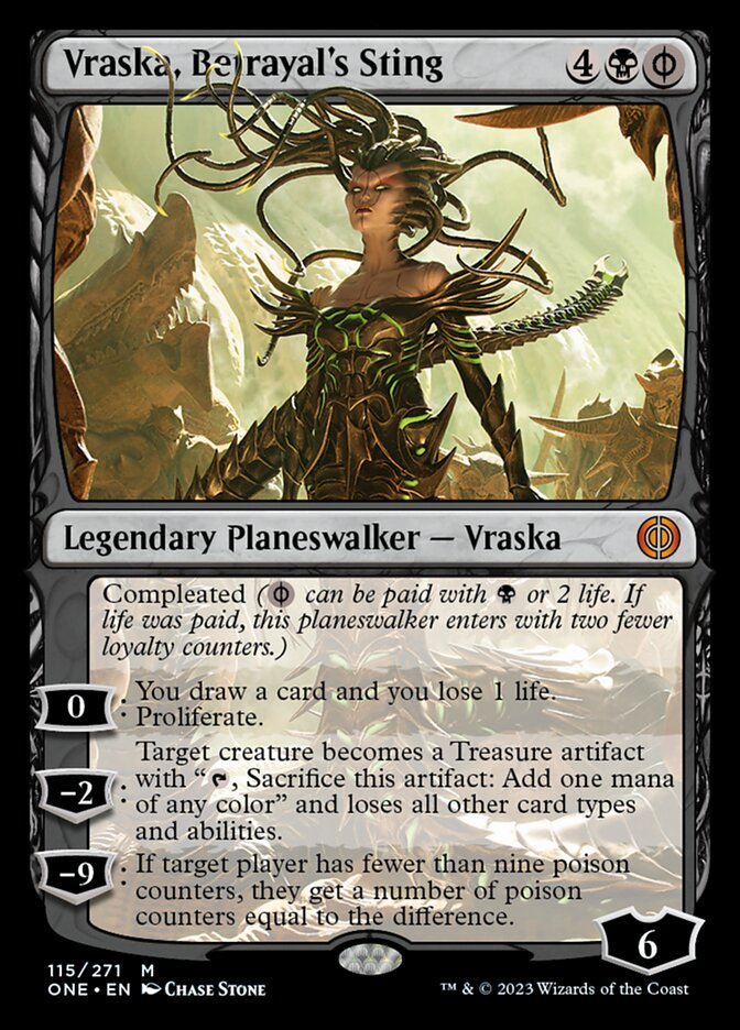 Vraska, Betrayal's Sting [Phyrexia: All Will Be One] | Chromatic Games