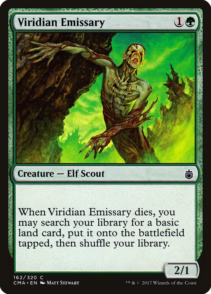 Viridian Emissary [Commander Anthology] | Chromatic Games