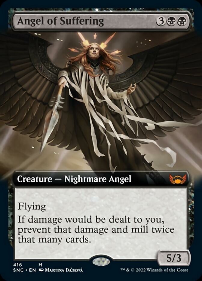 Angel of Suffering (Extended Art) [Streets of New Capenna] | Chromatic Games