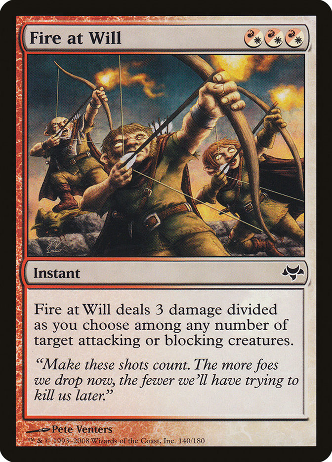 Fire at Will [Eventide] | Chromatic Games