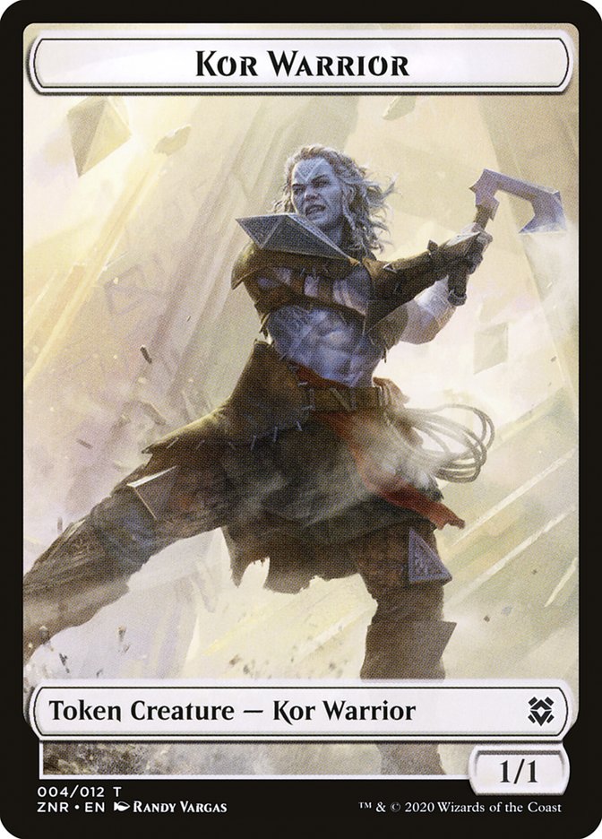 Goblin Construct // Kor Warrior Double-Sided Token [Zendikar Rising Tokens] | Chromatic Games