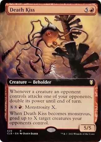 Death Kiss (Extended Art) [Commander Legends: Battle for Baldur's Gate] | Chromatic Games