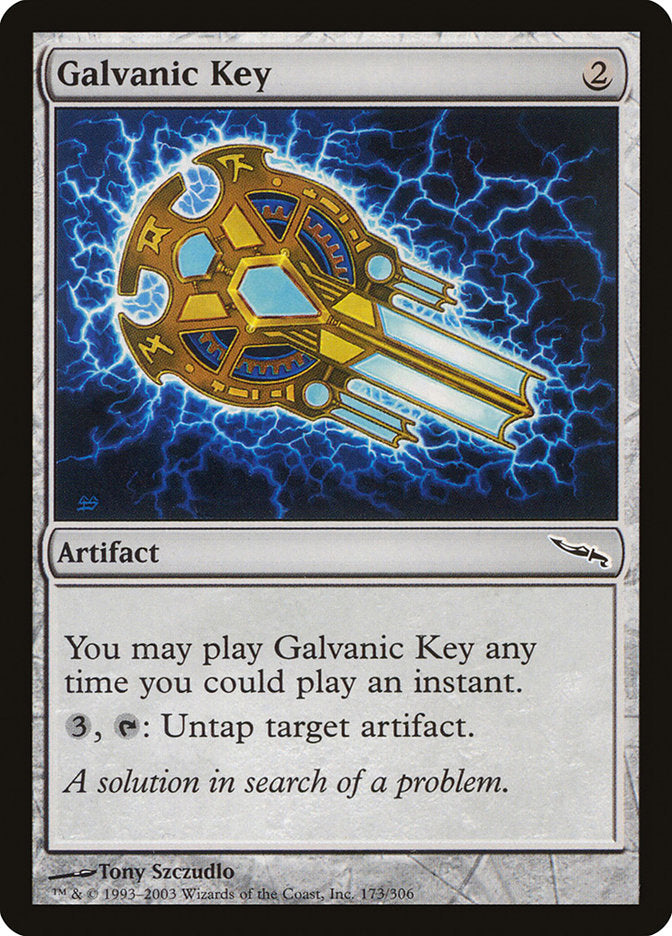 Galvanic Key [Mirrodin] | Chromatic Games