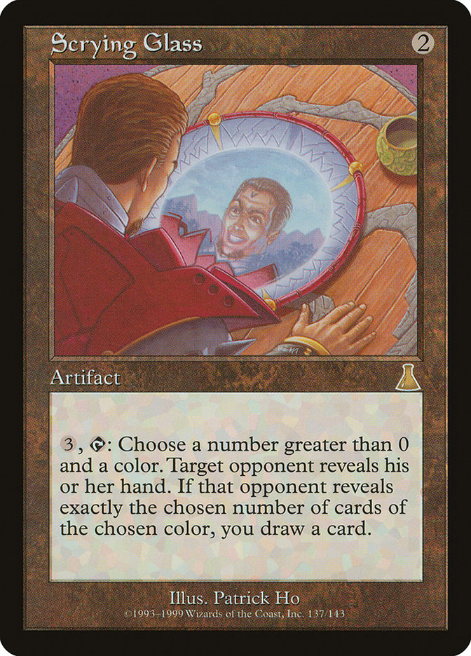 Scrying Glass [Urza's Destiny] | Chromatic Games