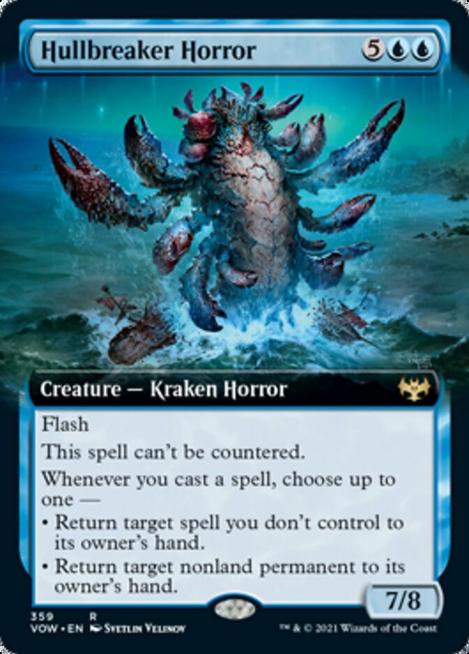 Hullbreaker Horror (Extended Art) [Innistrad: Crimson Vow] | Chromatic Games