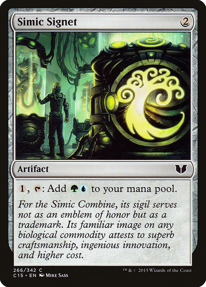 Simic Signet [Commander 2015] | Chromatic Games