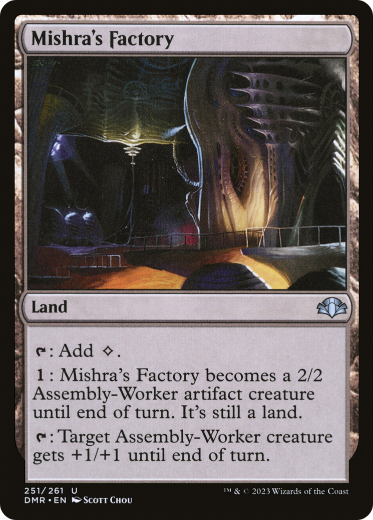 Mishra's Factory [Dominaria Remastered] | Chromatic Games