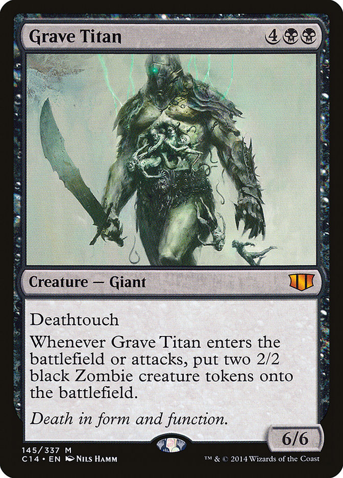 Grave Titan [Commander 2014] | Chromatic Games