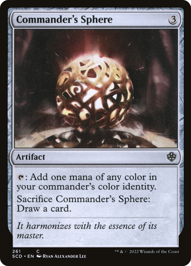 Commander's Sphere [Starter Commander Decks] | Chromatic Games