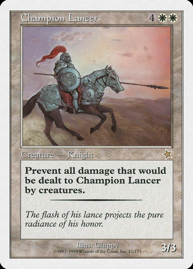 Champion Lancer [Starter 1999] | Chromatic Games