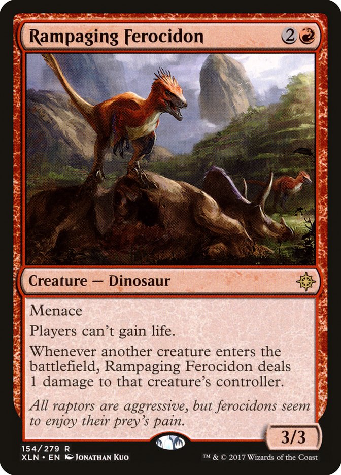 Rampaging Ferocidon [Ixalan] | Chromatic Games