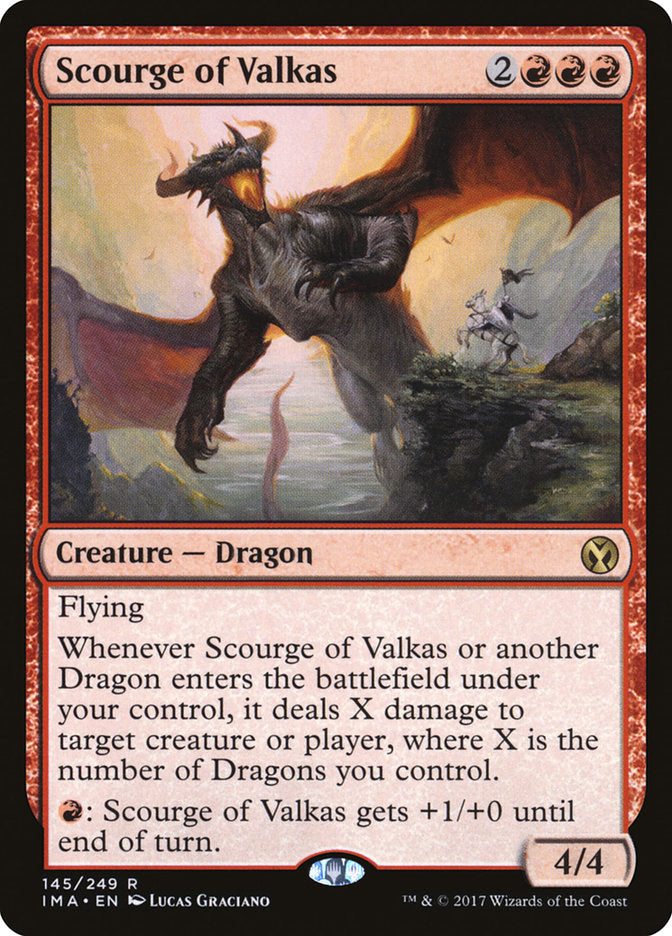 Scourge of Valkas [Iconic Masters] | Chromatic Games