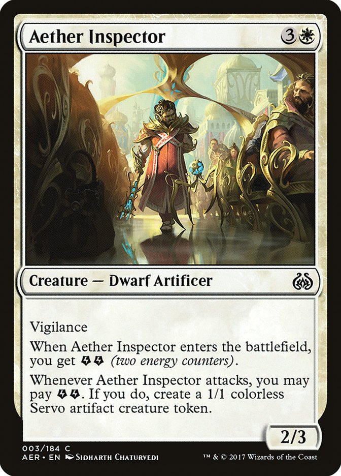 Aether Inspector [Aether Revolt] | Chromatic Games