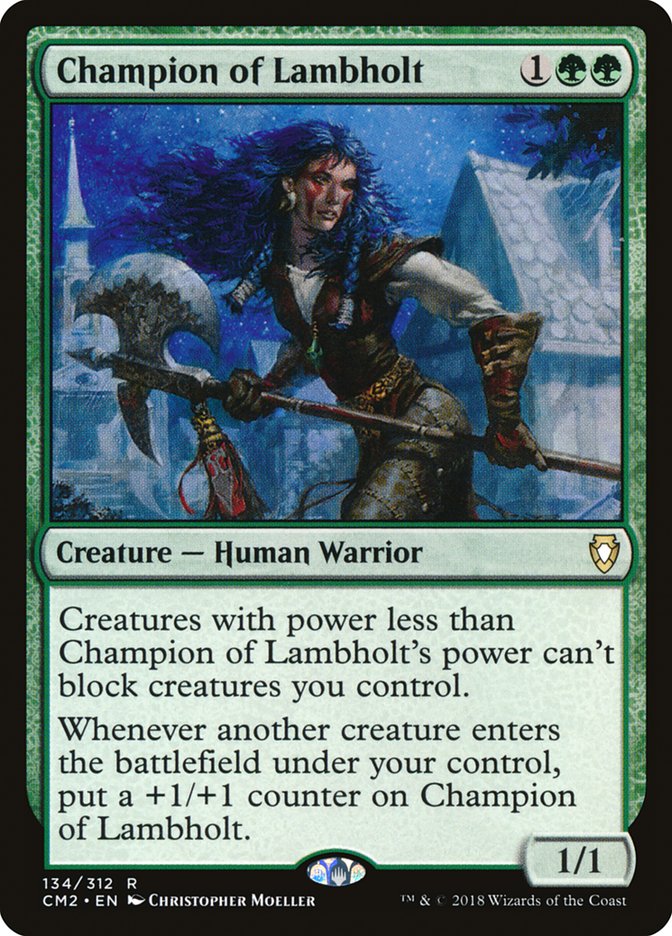 Champion of Lambholt [Commander Anthology Volume II] | Chromatic Games