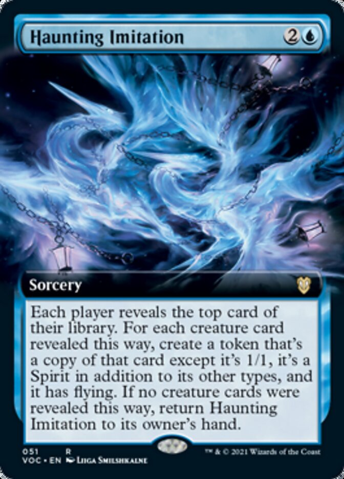 Haunting Imitation (Extended Art) [Innistrad: Crimson Vow Commander] | Chromatic Games