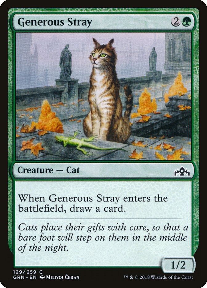 Generous Stray [Guilds of Ravnica] | Chromatic Games