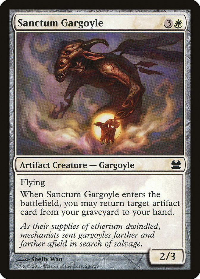 Sanctum Gargoyle [Modern Masters] | Chromatic Games