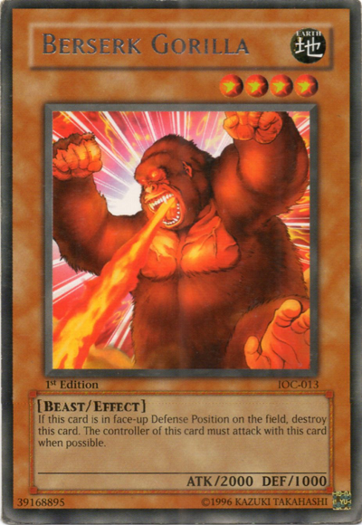 Berserk Gorilla [IOC-013] Rare | Chromatic Games