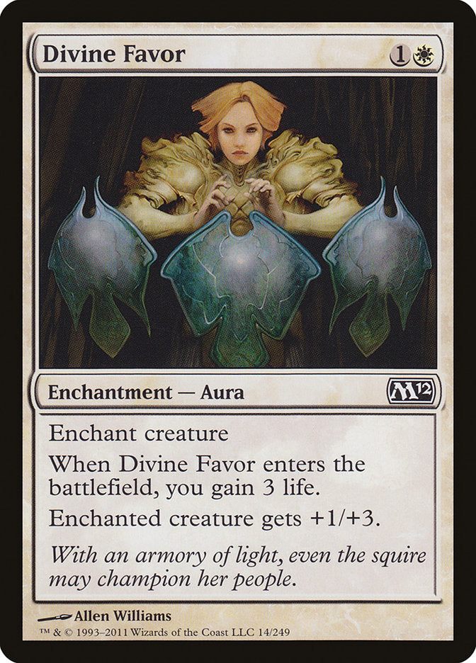 Divine Favor [Magic 2012] | Chromatic Games