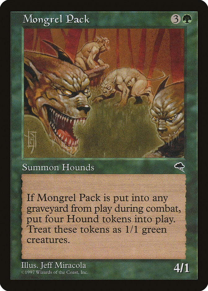 Mongrel Pack [Tempest] | Chromatic Games