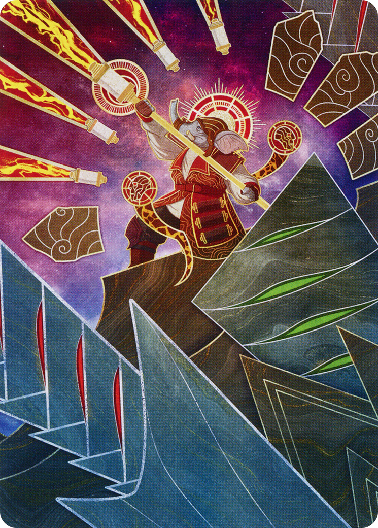 Quintorius, Loremaster Art Card (63) [March of the Machine Art Series] | Chromatic Games