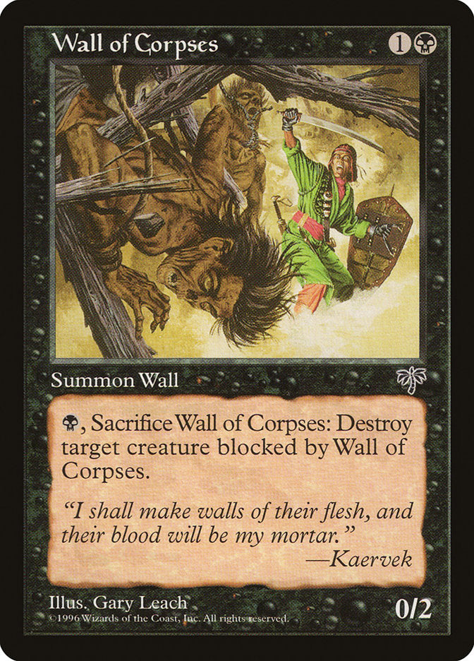 Wall of Corpses [Mirage] | Chromatic Games