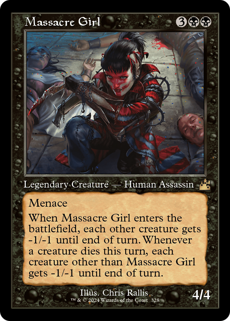 Massacre Girl (Retro) [Ravnica Remastered] | Chromatic Games