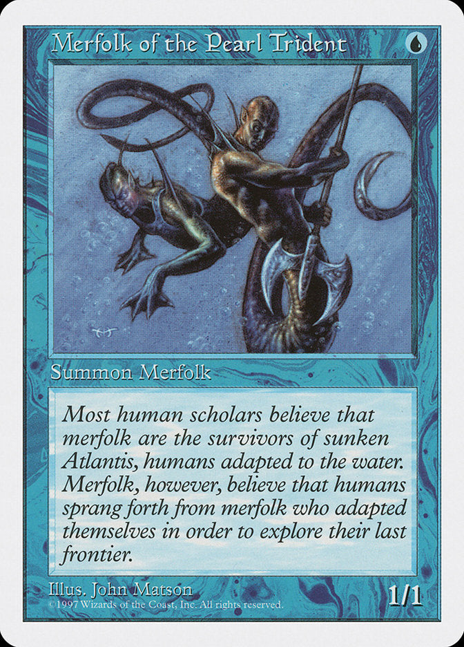 Merfolk of the Pearl Trident [Fifth Edition] | Chromatic Games