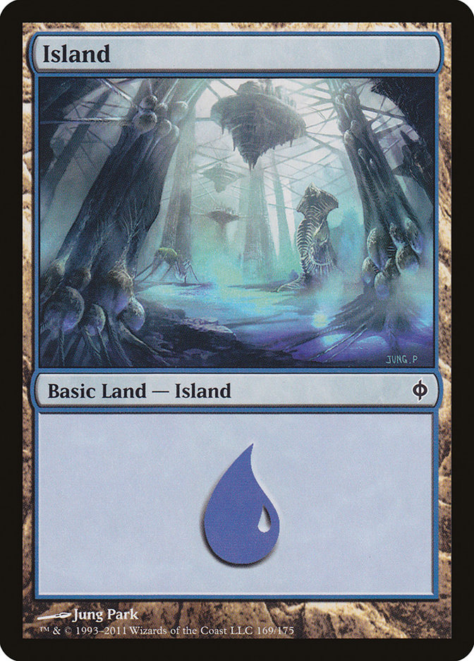 Island (169) [New Phyrexia] | Chromatic Games