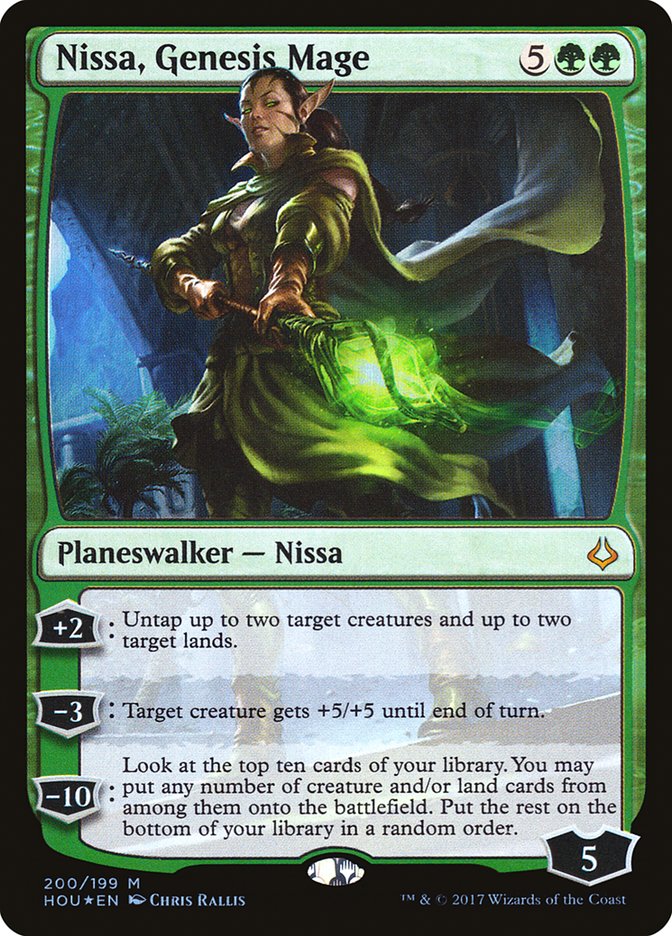 Nissa, Genesis Mage [Hour of Devastation] | Chromatic Games