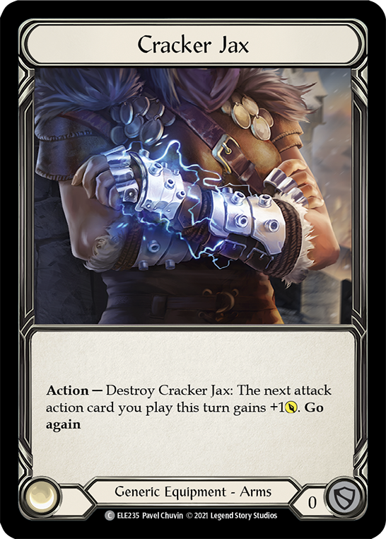 Cracker Jax [ELE235] (Tales of Aria)  1st Edition Cold Foil | Chromatic Games