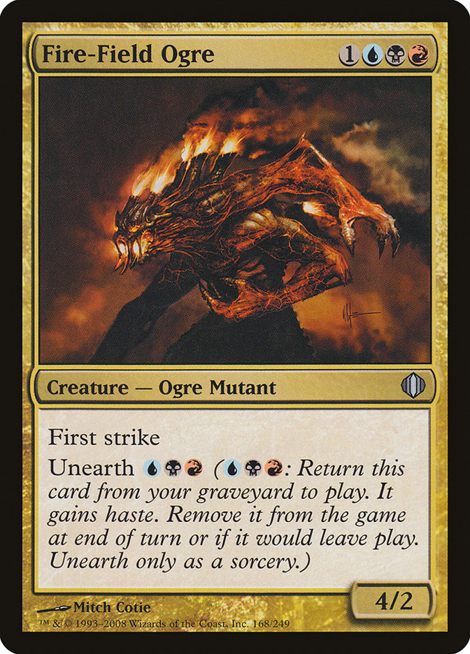 Fire-Field Ogre [Shards of Alara] | Chromatic Games