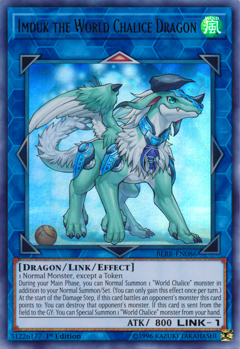 Imduk the World Chalice Dragon [BLRR-EN086] Ultra Rare | Chromatic Games