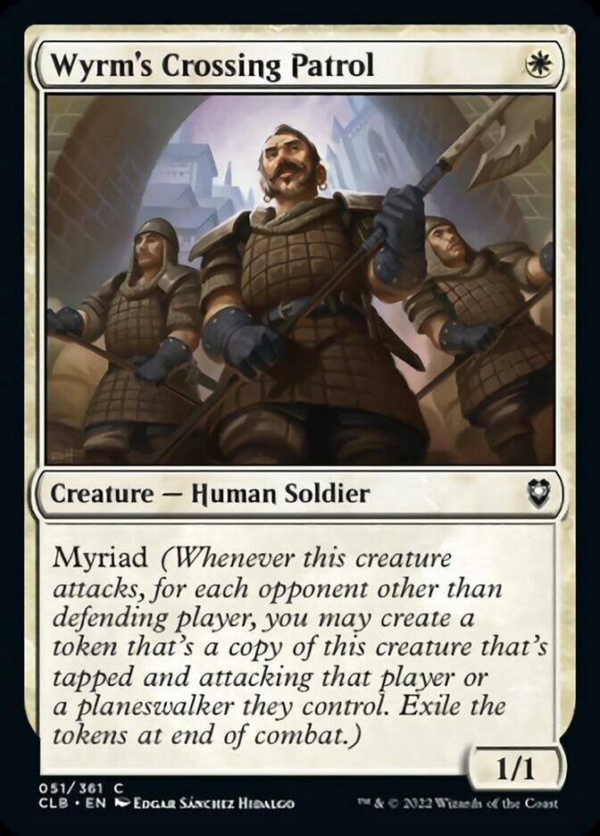 Wyrm's Crossing Patrol [Commander Legends: Battle for Baldur's Gate] | Chromatic Games