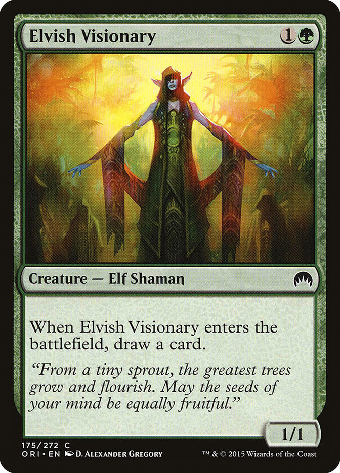 Elvish Visionary [Magic Origins] | Chromatic Games